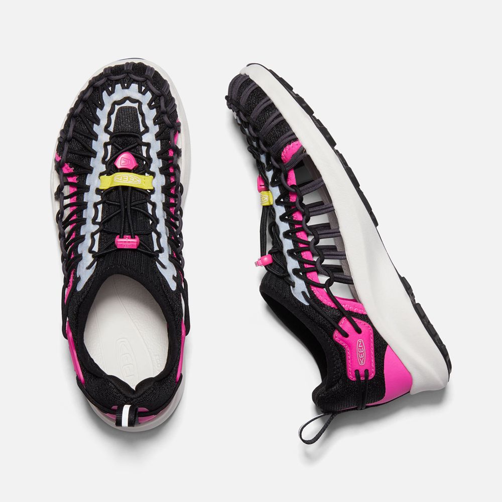 Keen Slip-On Dam Svarta/Rosa - Uneek Snk Shoes - 913057TBI